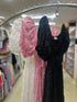 Puff Sleeves Ruched Long Maxi Dresses